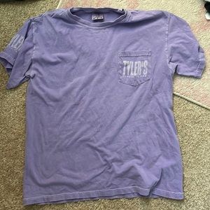 tyler’s purple comfort colors tee